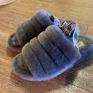 uggs fluffy yeah slides in size 38